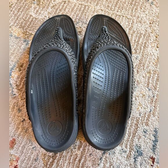 CROCS Embellished Sandals - Picture 5 of 7